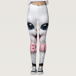 Cute Meow Kitty Leggings レギンス