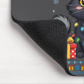 Cute Meowy Christmas Cat – Kawaii Holiday Kitty Te マウスパッド (コーナー)