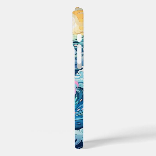 Cute Mermaid add name  Case-Mate iPhoneケース (裏面 / 左)