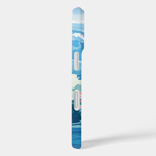 Cute Mermaid add name  Case-Mate iPhoneケース (裏面 / 右)