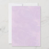 Cute Mermaid Birthday Invitation 招待状 (裏面)