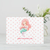 Cute Mermaid Valentine's Day シーズンカード (スタンド正面)
