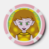 Cute Merry ポーカーチップ (裏面)