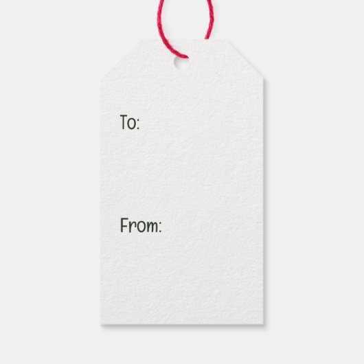 Cute Merry Christmas Cats ギフトタグ (裏面)