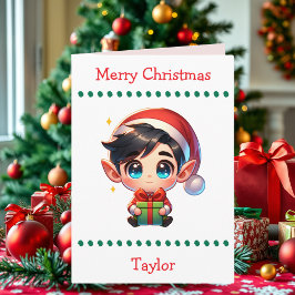 Cute Merry Christmas Child's | Word Search Inside シーズンカード