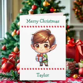 Cute Merry Christmas Child's | Word Search Inside シーズンカード