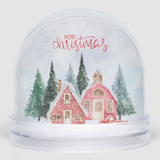 Cute Merry Christmas & Custom Wedding Couple Photo (正面)