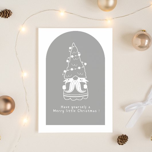 Cute Merry Christmas Greeting Card カード