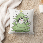 Cute Merry Christmas unicorn クッション (ブランケット)