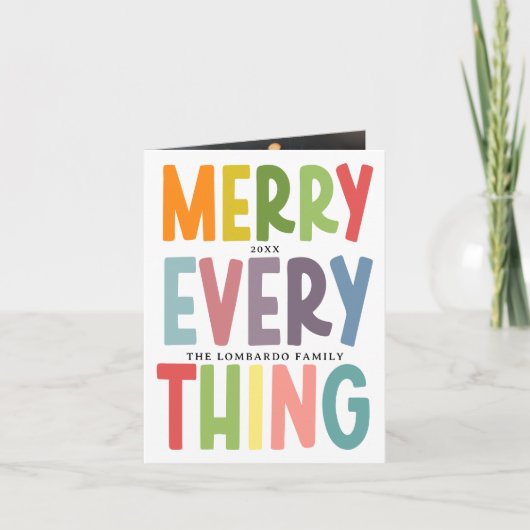 Cute Merry Everything Inclusive 2 photo シーズンカード (正面)