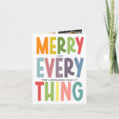 Cute Merry Everything Inclusive 4 photo COLLAGE シーズンカード (正面)