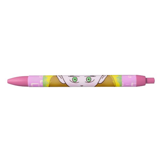 Cute Merry Pen 青ボールペン (正面)
