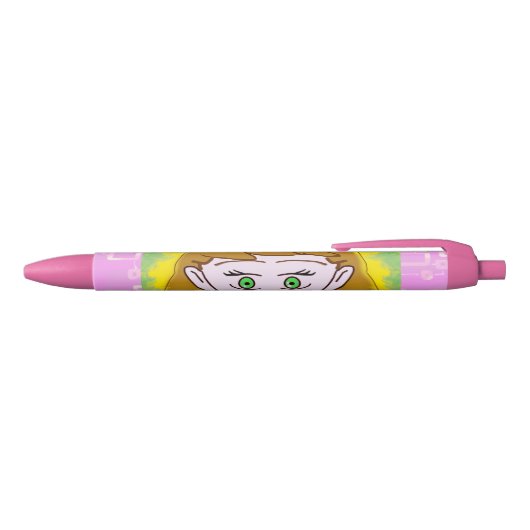 Cute Merry Pen 青ボールペン (トップ)