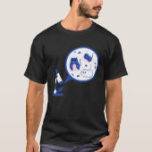 Cute Microbiology Cat Bacteria Science Lab Tシャツ (正面)