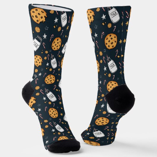 Cute Milk and Cookies Socks ソックス (傾斜あり)