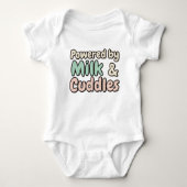 Cute Milk & Cuddles Baby Bodysuit ベビーボディスーツ (正面)