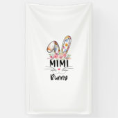Cute Mimi Bunny T Shirt Easter Family Matching Out 横断幕 (縦)