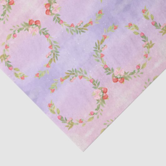 Cute Mini Flower Wreath  薄葉紙 (詳細)