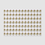 Cute Mini Muffins Pattern 薄葉紙 (正面)
