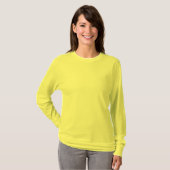 Cute Minimal Graphic Women's T-Shirt Tシャツ (正面フル)