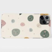 Cute Minimalist Faces Phone Case iPhoneケース (裏面横)