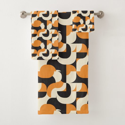 Cute minimalist tiled pattern  バスタオルセット (インサイチュ)