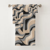 Cute minimalist tiled pattern バスタオルセット (インサイチュ)