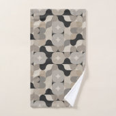 Cute minimalist tiled pattern Bath  バスタオルセット (ハンドタオル)