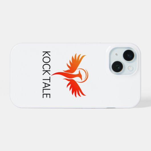 Cute Mobile Cover Slim, Shockproof & Aesthetic iPhone 15ケース (裏面横)