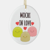 Cute Mochi Cartoon Drawings セラミックオーナメント (右)