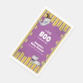 Cute Modern A Little Boo Ghost Cat Baby Shower (コーナー)