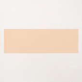 Cute Modern Beach Huts Summer Holiday Art ヨガマット (裏面(横))