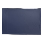 Cute Modern Blue Swan Pattern Pillowcase 枕カバー (裏面)