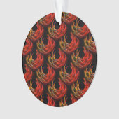 Cute Modern Boho Elegant Abstract Art Pattern #503 オーナメント (正面)