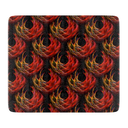 Cute Modern Boho Elegant Abstract Art Pattern #503 カッティングボード (正面)