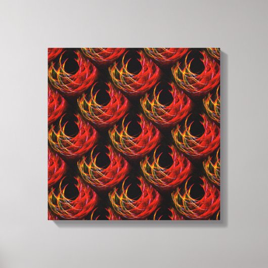 Cute Modern Boho Elegant Abstract Art Pattern #503 キャンバスプリント (正面)