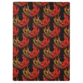 Cute Modern Boho Elegant Abstract Art Pattern #503 クリップボード (裏面)