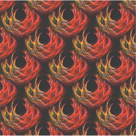 Cute Modern Boho Elegant Abstract Art Pattern #503 シール (正面)