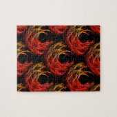 Cute Modern Boho Elegant Abstract Art Pattern #503 ジグソーパズル (横)