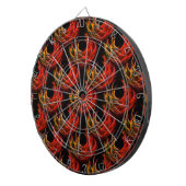 Cute Modern Boho Elegant Abstract Art Pattern #503 ダーツボード (正面右)