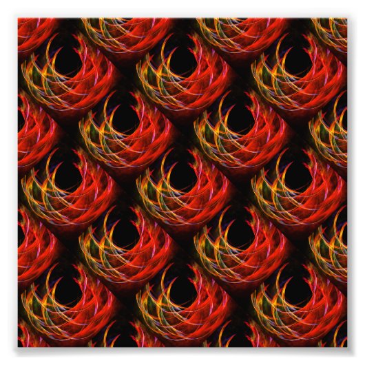 Cute Modern Boho Elegant Abstract Art Pattern #503 フォトプリント (正面)
