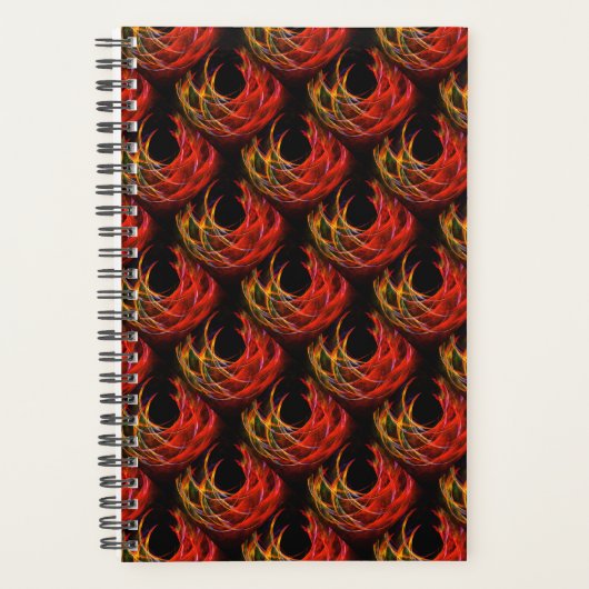 Cute Modern Boho Elegant Abstract Art Pattern #503 プランナー手帳 (正面)