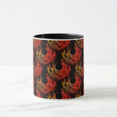 Cute Modern Boho Elegant Abstract Art Pattern #503 マグカップ (中央)