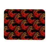 Cute Modern Boho Elegant Abstract Art Pattern #503 マグネット (横)