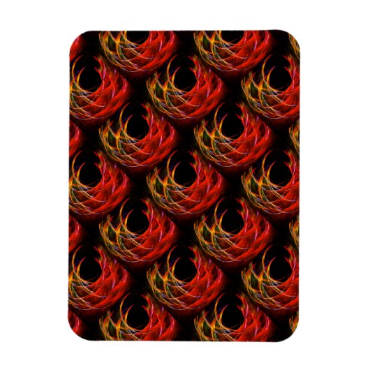 Cute Modern Boho Elegant Abstract Art Pattern #503 マグネット (縦)