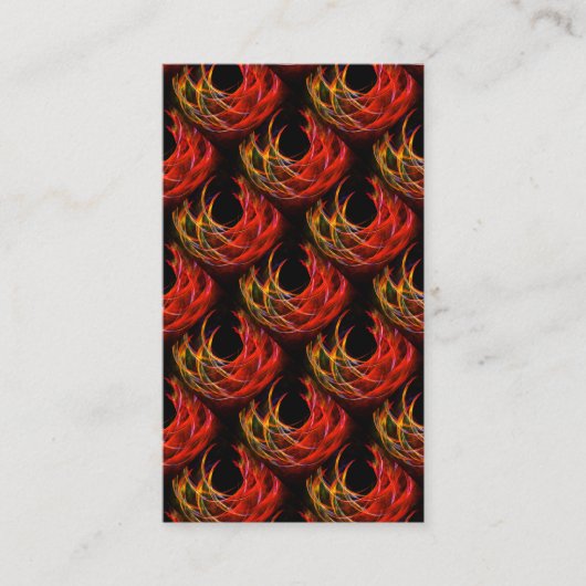 Cute Modern Boho Elegant Abstract Art Pattern #503 名刺 (正面)