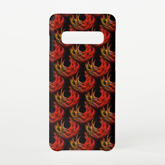 Cute Modern Boho Elegant Abstract Art Pattern #503 Samsung Galaxyケース (裏面)