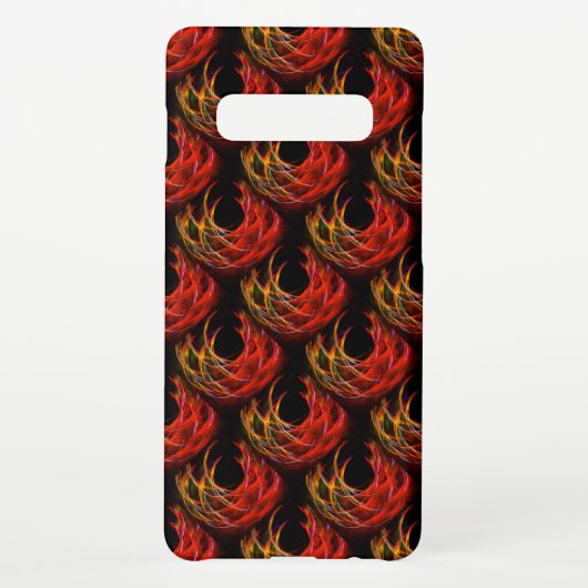 Cute Modern Boho Elegant Abstract Art Pattern #503 Samsung Galaxyケース (裏面)