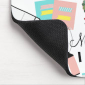 Cute Modern Custom Desktop Pattern Mouse Pad マウスパッド (コーナー)