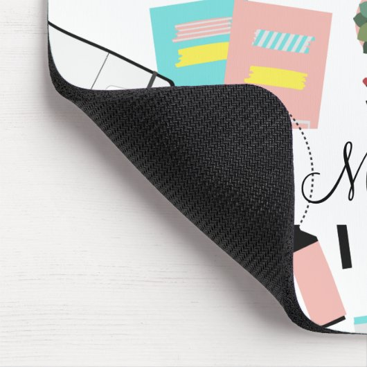 Cute Modern Custom Desktop Pattern Mouse Pad マウスパッド (コーナー)